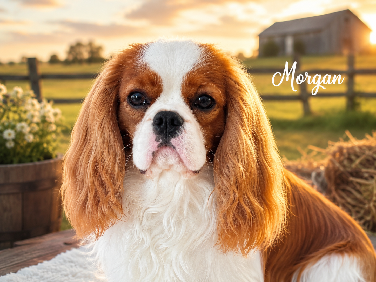 Morgan, Male Cavalier King Charles Spaniel at Laurel Crown Cavaliers